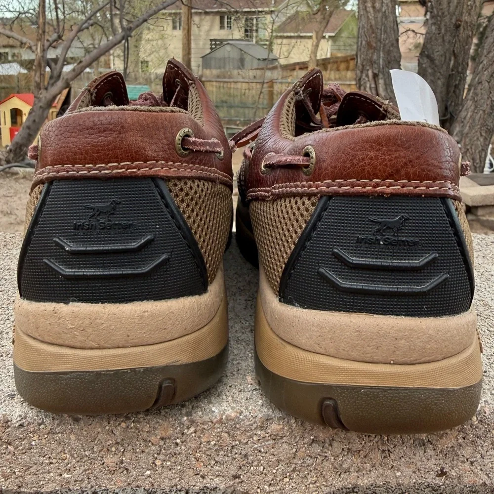 Irish Setter 3813 Lakeside Brown Leather Boat Shoe by Red Wing